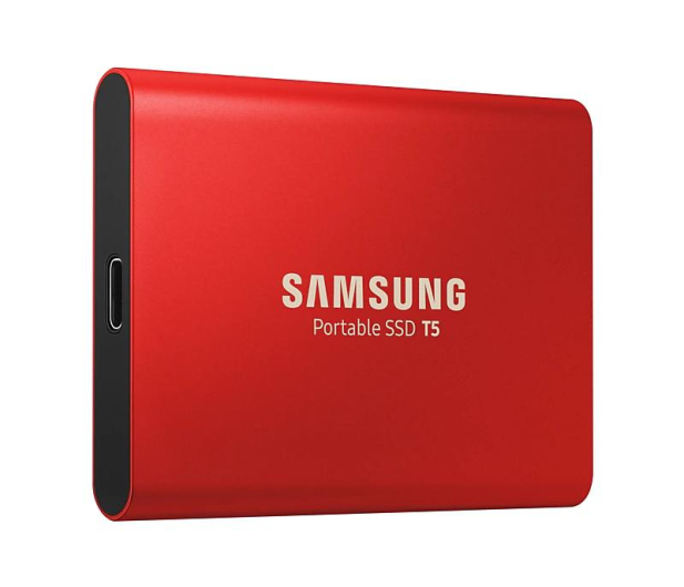 Samsung Portable SSD T5 500GB  USB 3.1 Czerwony - 490284 - zdjęcie 2
